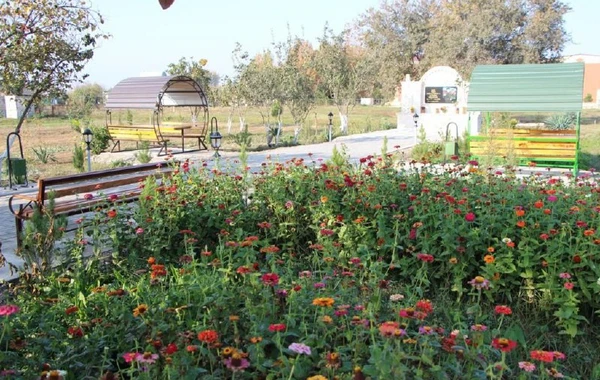 Sakinlərin istirahət edə biləcəyi daha bir məkan istifadəyə verildi - FOTO