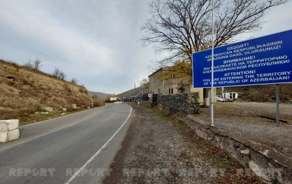 Организован медиатур на КПП, установленный на дороге Горус-Гафан - ФОТО
