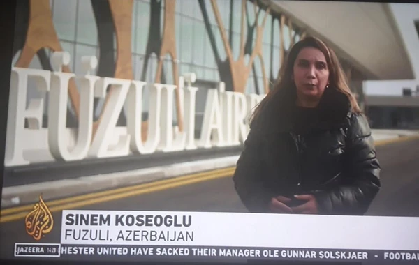 “Əl Cəzirə” telekanalı azad olunmuş ərazilərimizdən reportaj yayımlayıb - VİDEO