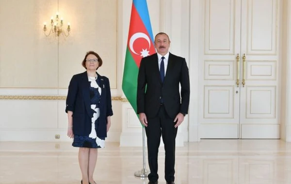 Ильхам Алиев принял верительные грамоты новоназначенного посла Финляндии