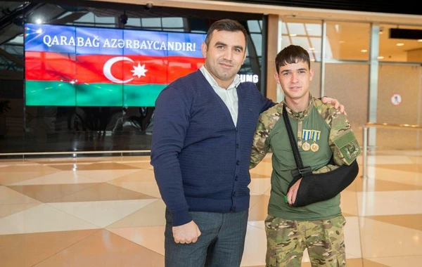 Daha 6 qazi müalicə üçün Türkiyəyə göndərilib - FOTO