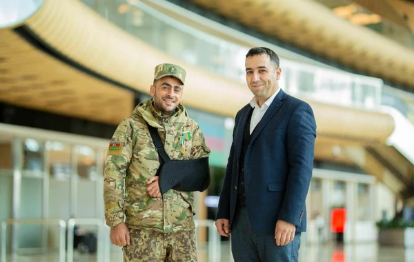 Daha 6 qazi müalicə üçün Türkiyəyə göndərilib - FOTO