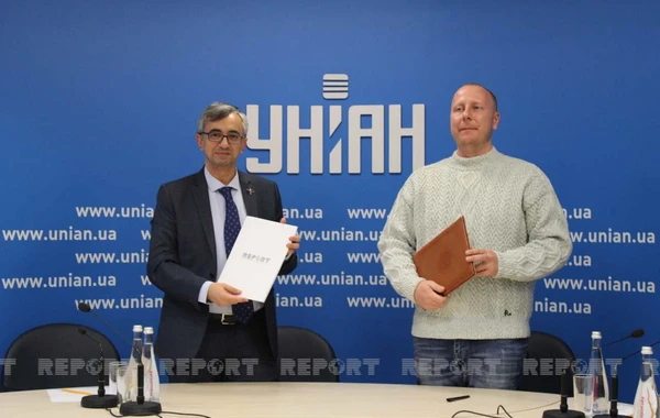 Report подписал меморандум о сотрудничестве с украинским агентством УНИАН - ФОТО