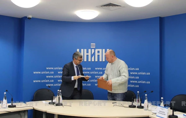 Report подписал меморандум о сотрудничестве с украинским агентством УНИАН - ФОТО