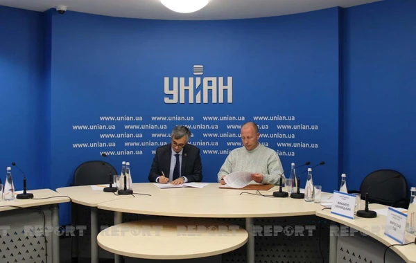 “Report” ilə UNİAN arasında əməkdaşlıq memorandumu imzalandı - FOTO