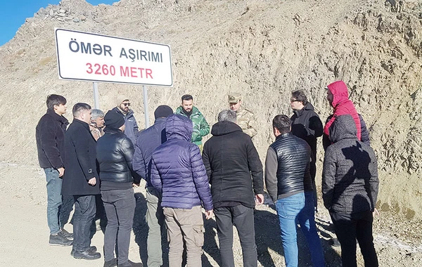 Media nümayəndələrinin Kəlbəcərə səfəri təşkil edilib - FOTO