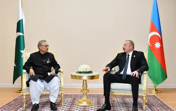 Prezident İlham Əliyevin Pakistan Prezidenti Arif Alvi ilə görüşü olub YENİLƏNİB-1