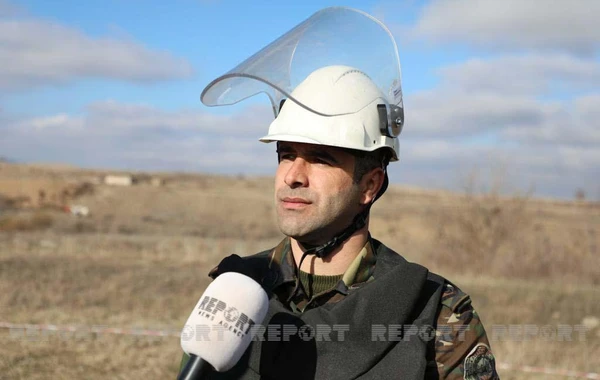 Xaçınçay su anbarı və ətrafı minalardan tam təmizlənib - FOTO