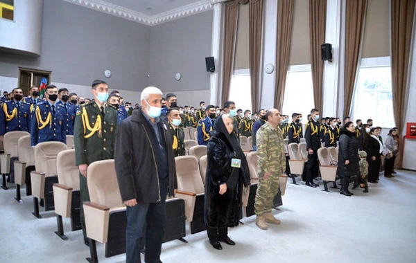 Şəhid Elvin Kazımovun xatirəsinə həsr olunan anım mərasimi keçirilib - FOTO/VİDEO
