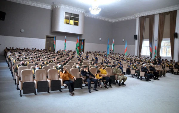 Şəhid Elvin Kazımovun xatirəsinə həsr olunan anım mərasimi keçirilib - FOTO/VİDEO