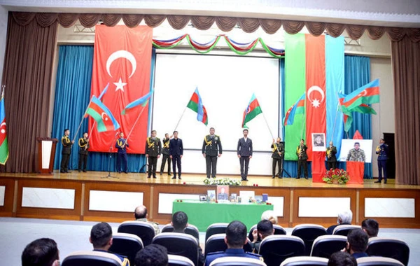 Şəhid Elvin Kazımovun xatirəsinə həsr olunan anım mərasimi keçirilib - FOTO/VİDEO