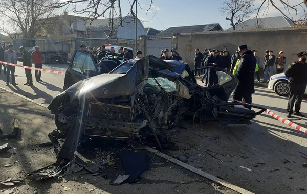 Gəncədə 16 yaşlı məktəbli ağır qəza törətdi, özü və 13 yaşlı qız öldü - FOTO