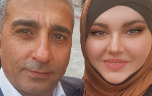 Əməkdar artist qızı ilə - FOTO