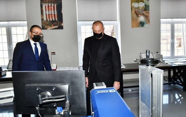 "Quba ABAD Factory" qablaşdırma vasitələrinin istehsalı müəssisəsinin açılışı oldu - FOTO