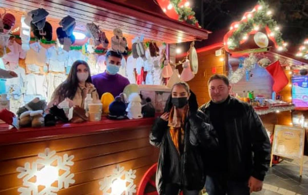 Leyla Əliyeva "Soyuq əllər, İsti ürək" yarmarkasında - FOTO