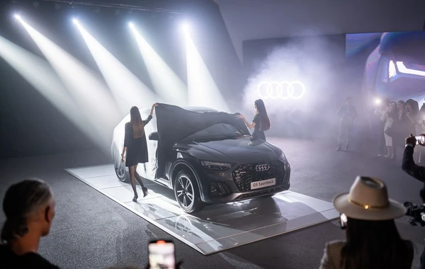 AUDİ-nin tam elektrik modelinin Bakıda təqdimat mərasimi keçirildi - FOTO/VİDEO