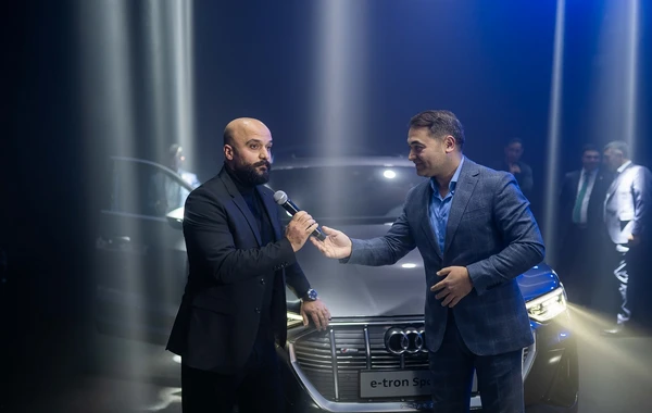 AUDİ-nin tam elektrik modelinin Bakıda təqdimat mərasimi keçirildi - FOTO/VİDEO