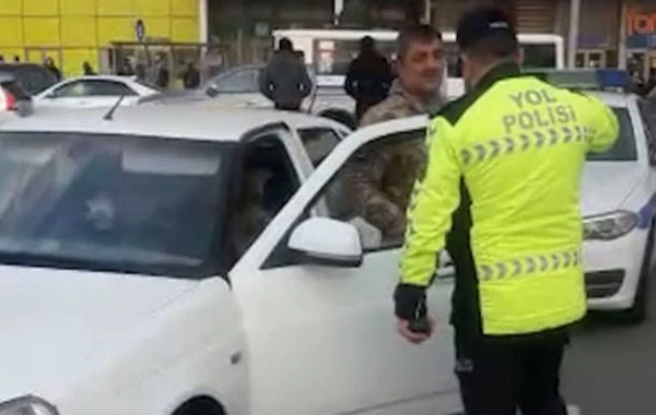 Yol polisi nömrəsiz maşın sürən qazilərə qarşı reydlərə başladı - FOTO