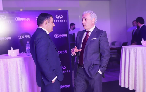 Azərbaycanda tam yeni İNFİNİTİ QX55 avtomobili təqdim olunub - FOTO