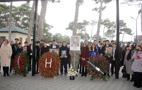 Şəhidlərin xatirəsinə həsr olunmuş anım mərasimləri keçirilib - FOTO
