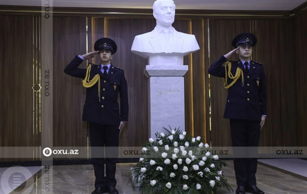 Media nümayəndələrinin hərbi liseyə turu təşkil olunub - FOTO