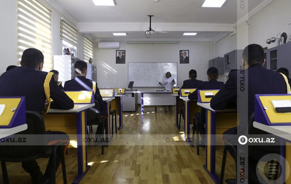 Media nümayəndələrinin hərbi liseyə turu təşkil olunub - FOTO