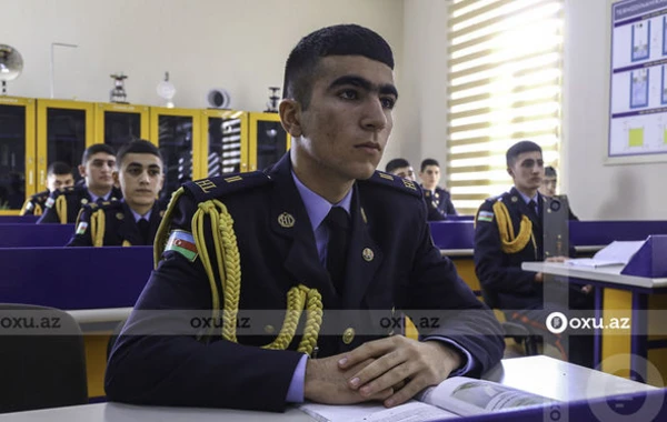 Media nümayəndələrinin hərbi liseyə turu təşkil olunub - FOTO