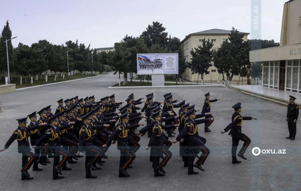 Media nümayəndələrinin hərbi liseyə turu təşkil olunub - FOTO