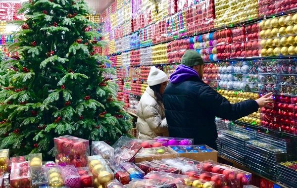 Британский посол отправился за покупками в ТЦ Садарак - ФОТО
