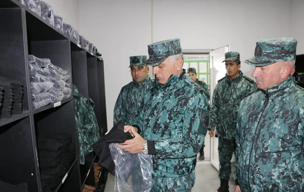 DSX rəisinin müavini Ermənistanla sərhədə gedib - FOTO