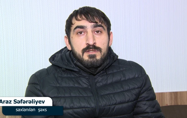 Bakıda narkotikin təsiri altında taksi sürən şəxs saxlanılıb - VİDEO