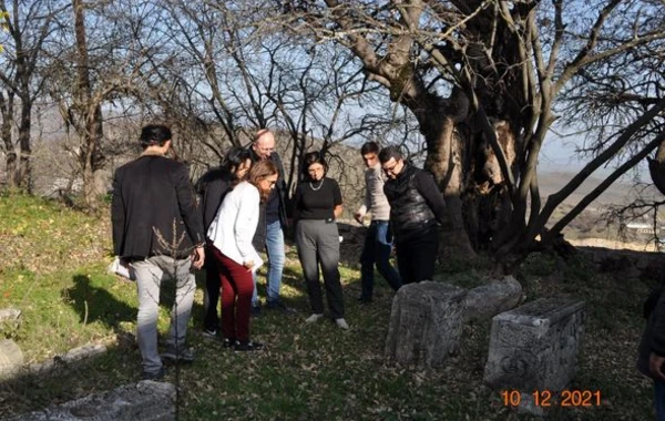 İdarələrarası Mərkəzin işçi qrupları Xocavənd rayonuna birgə səfər ediblər - FOTO