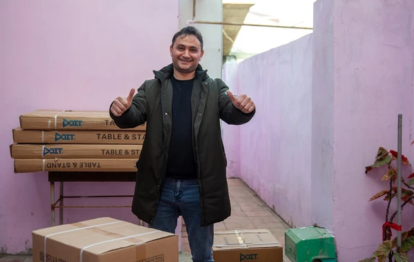 Bakıda bu şəxslər üçün kiçik bizneslər yaradıldı - FOTO