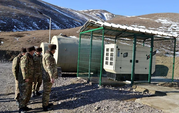 Закир Гасанов на новых военных объектах в Кяльбаджарском и Лачинском районах - ВИДЕО