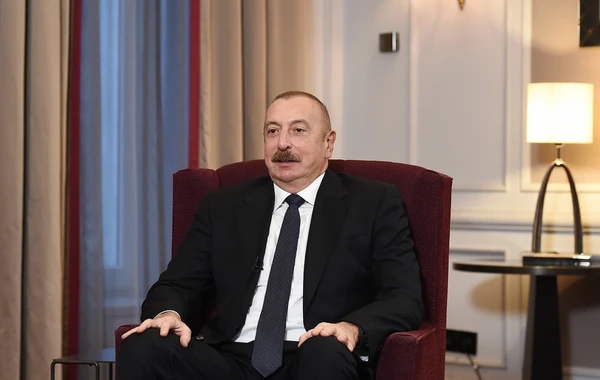 İlham Əliyev Brüsseldə İtaliyanın “İl Sole 24 Ore” qəzetinə müsahibə verib - FOTO/VİDEO