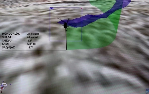 "Qaraheybət"də qəzaya uğrayan helikopterin "qara qutu"sunun FOTOları açıqlanıb