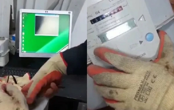 Uşaq bağçasında qaz sayğacına müdaxilə halı aşkarlanıb - VİDEO
