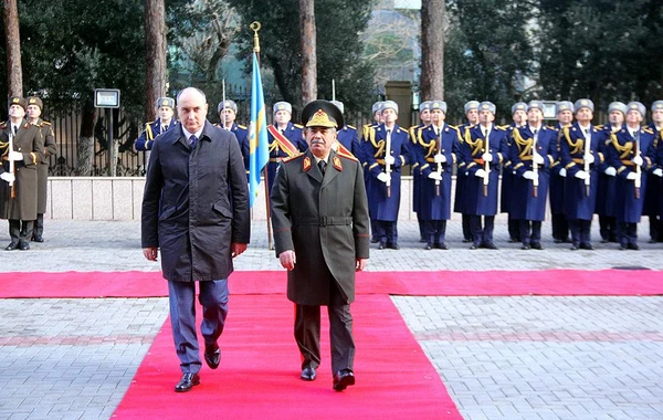 Azərbaycan və Gürcüstan müdafiə nazirləri görüşüb - FOTO/VİDEO