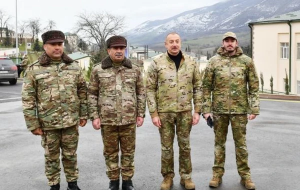Ильхам Алиев и Мехрибан Алиева посетили Гадрут