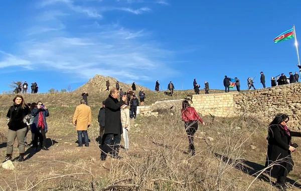 QHT nümayəndələri Xudafərin körpüsündə olub - FOTO