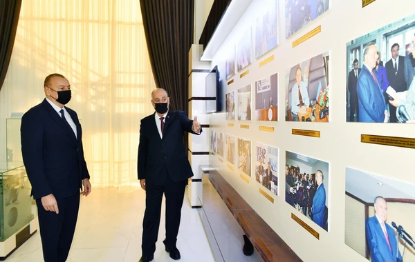 Prezident İlham Əliyev AZƏRTAC-ın yeni binası ilə tanış olub - VİDEO/FOTO - YENİLƏNİB