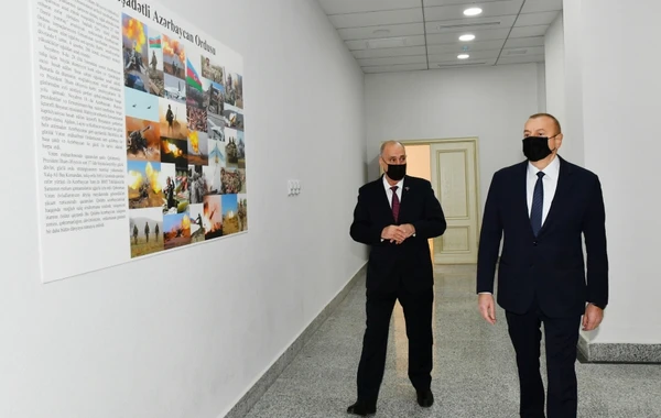 Президент Ильхам Алиев ознакомился с новым зданием АЗЕРТАДЖ - ФОТО