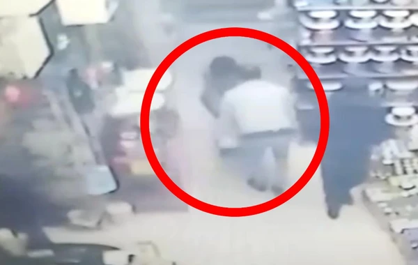 Bakıda dövlət idarəsindən oğurluq edildi - VİDEO/FOTO