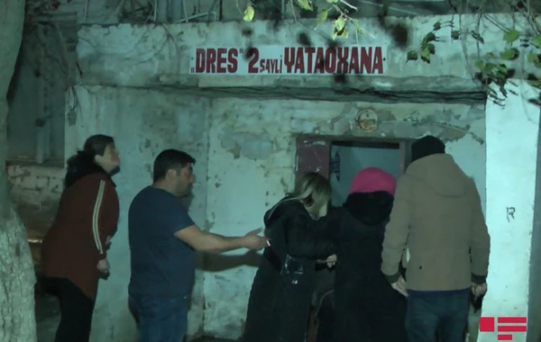 Azərbaycanda sərxoş şəxs yataqxananı yandırdı - FOTO/VİDEO
