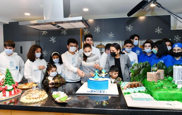 Mehriban Əliyeva yeni inşa edilən Autizm Mərkəzində yaradılan şəraitlə tanış olub - FOTO