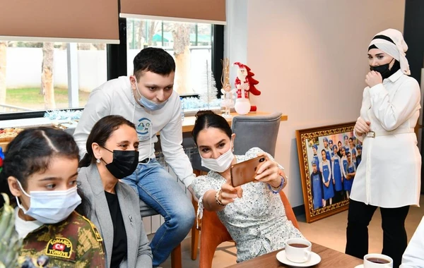 Mehriban Əliyeva yeni inşa edilən Autizm Mərkəzində yaradılan şəraitlə tanış olub - FOTO