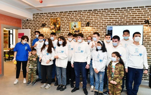 Mehriban Əliyeva yeni inşa edilən Autizm Mərkəzində yaradılan şəraitlə tanış olub - FOTO