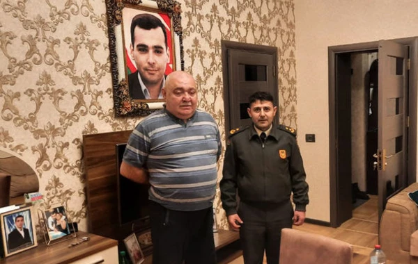 Bayramlar münasibətilə şəhid ailələri ziyarət olunub - FOTO/VİDEO