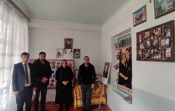 Bayramlar münasibətilə şəhid ailələri ziyarət olunub - FOTO/VİDEO