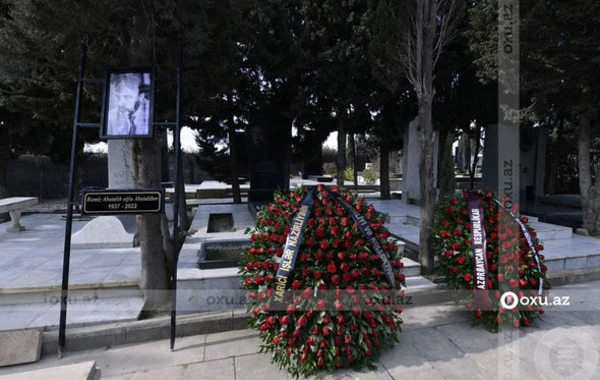 Ramiz Abutalıbov İkinci Fəxri xiyabanda dəfn edildi - FOTO